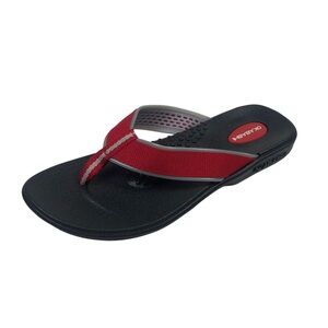 Okabashi Womans Red Flip Flops Size M (6.5-7.5)